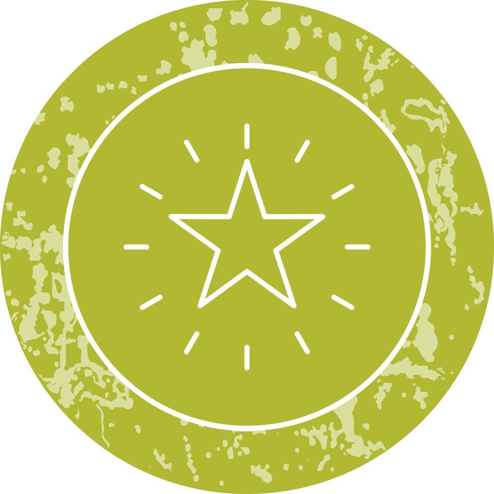 Unique Star Vector Icon