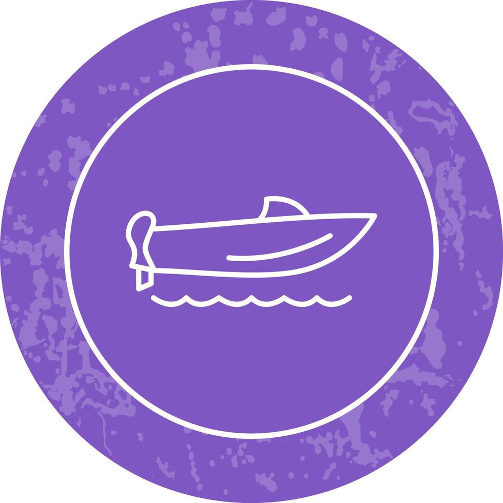 Speed Boat Vector Icon