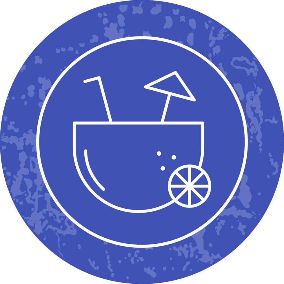 Coconut Drink Vector Icon