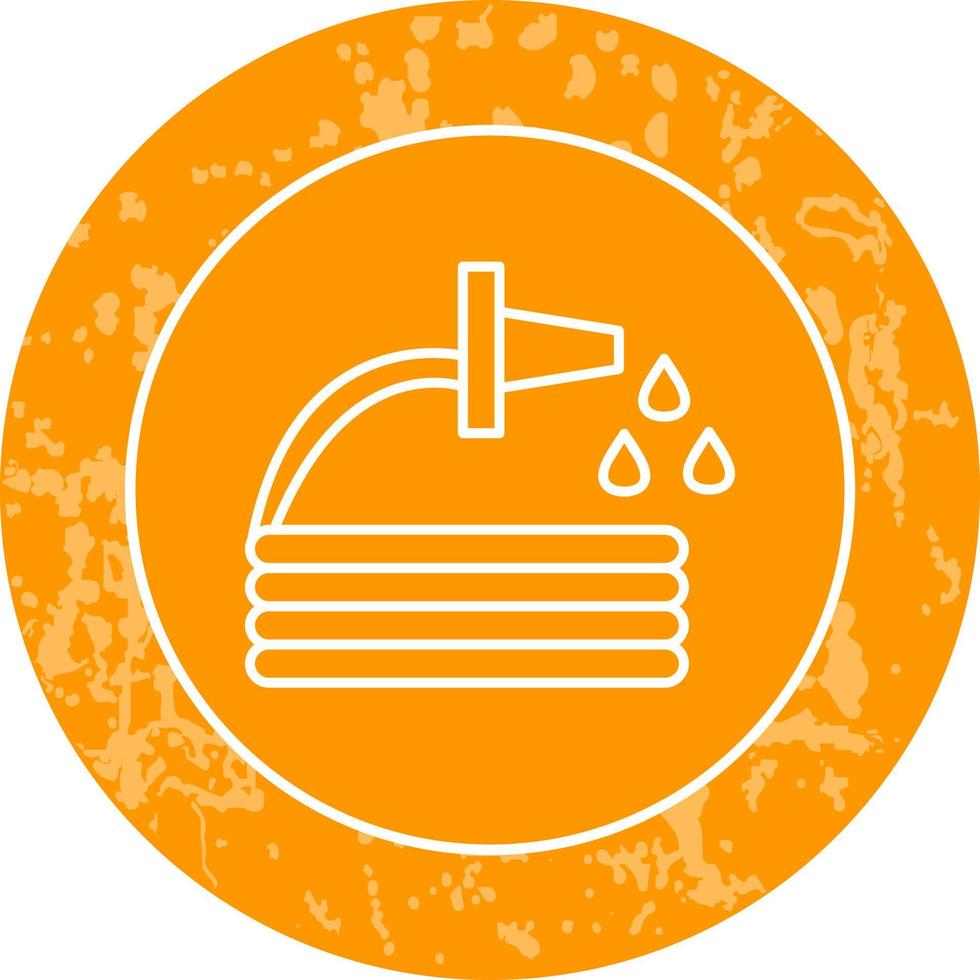 Unique Water Hose Vector Icon