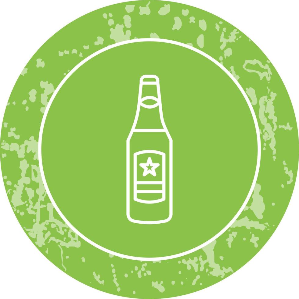 Beer Bottle Vector Icon