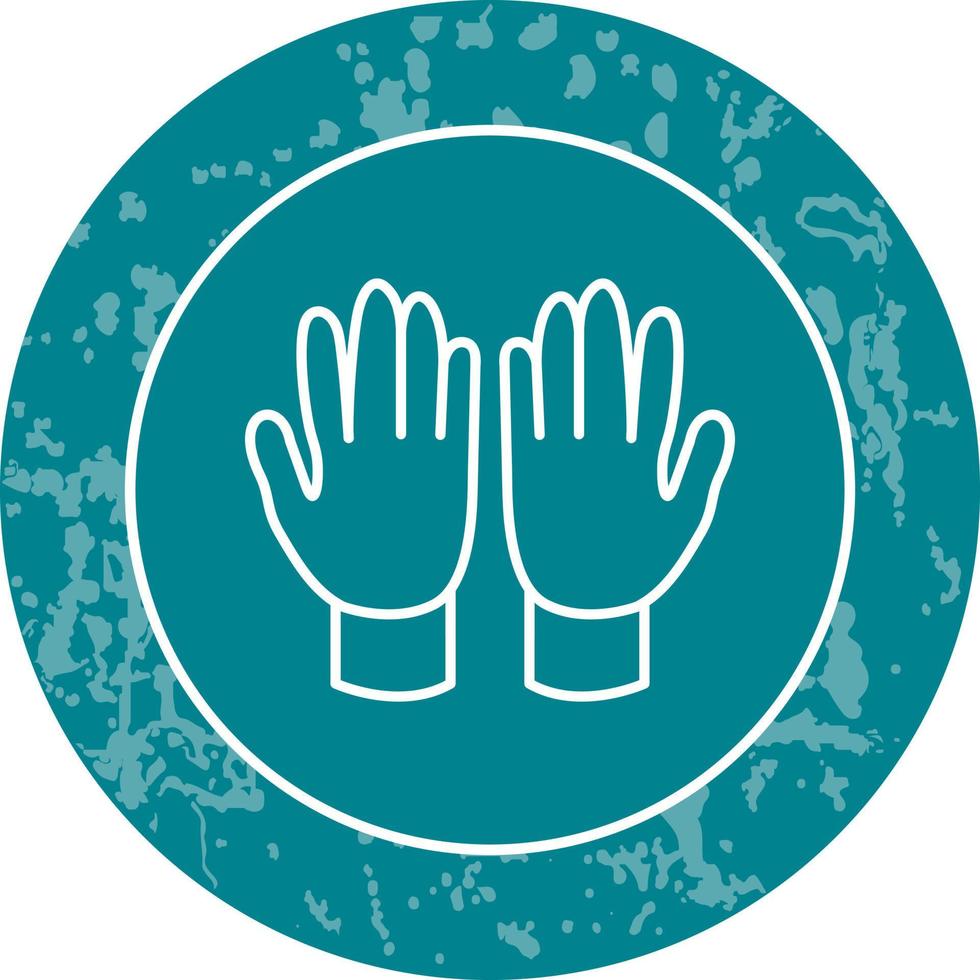 Gardening Gloves Vector Icon