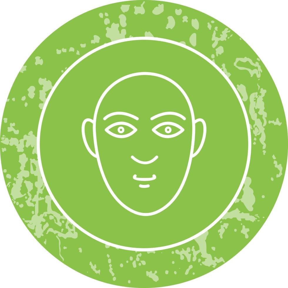 Human Face Vector Icon