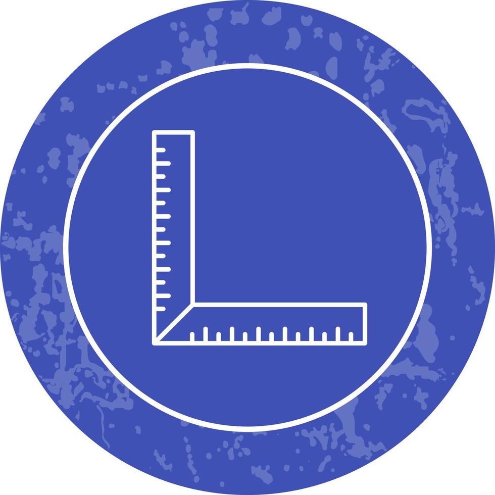 square Ruler Vector Icon