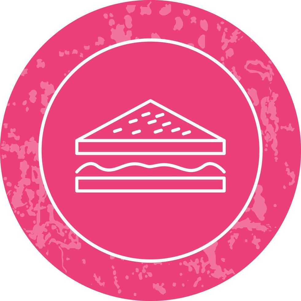 Unique Sandwich Vector Icon