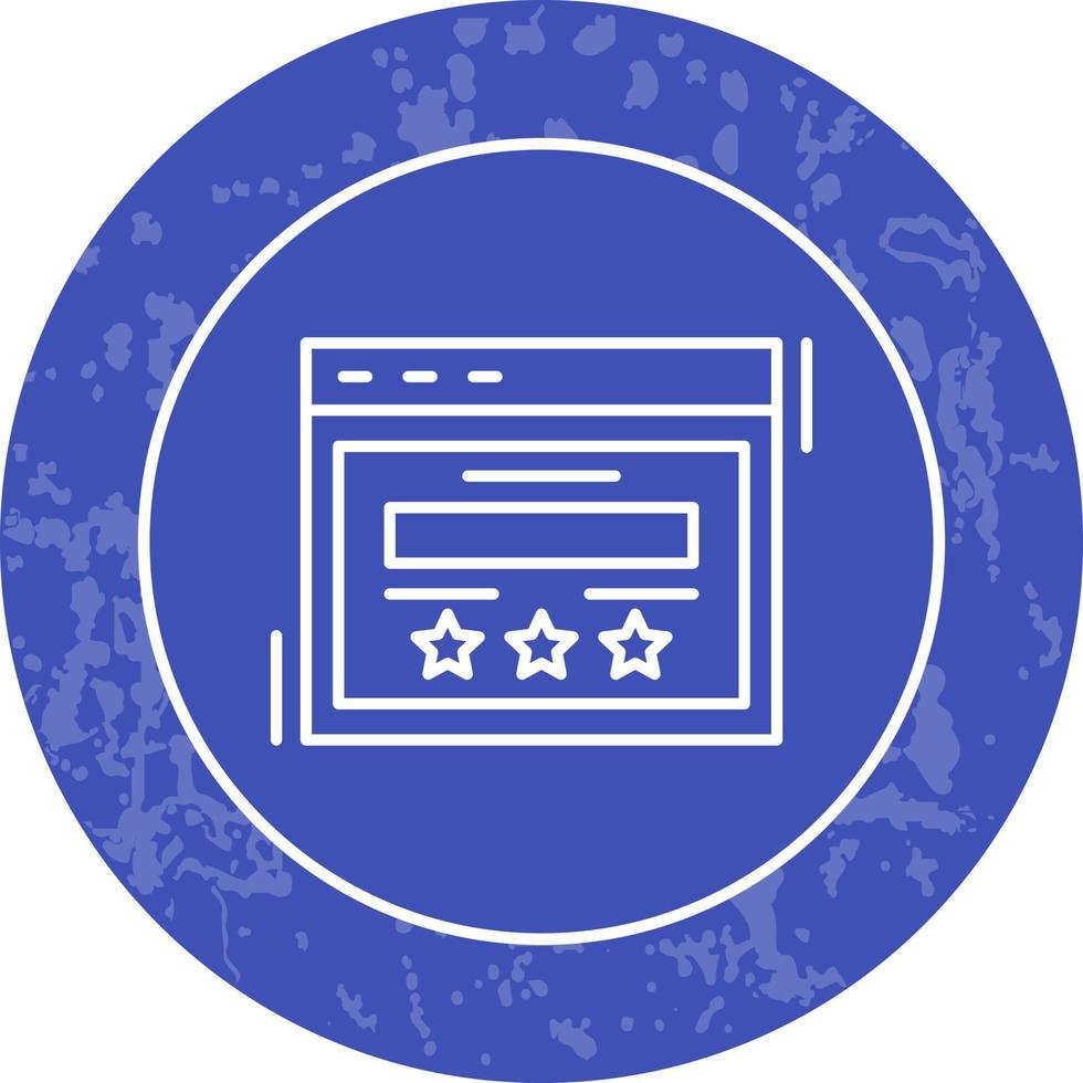Rating Vector Icon