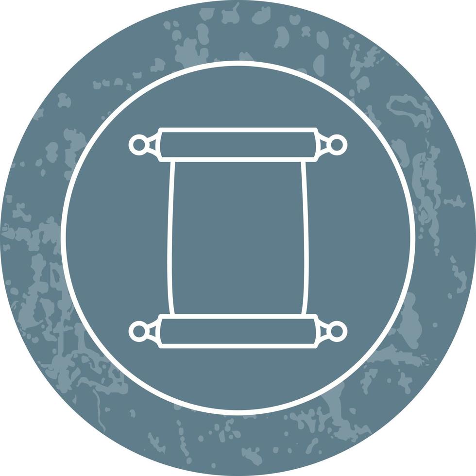 Scroll of Paper Vector Icon