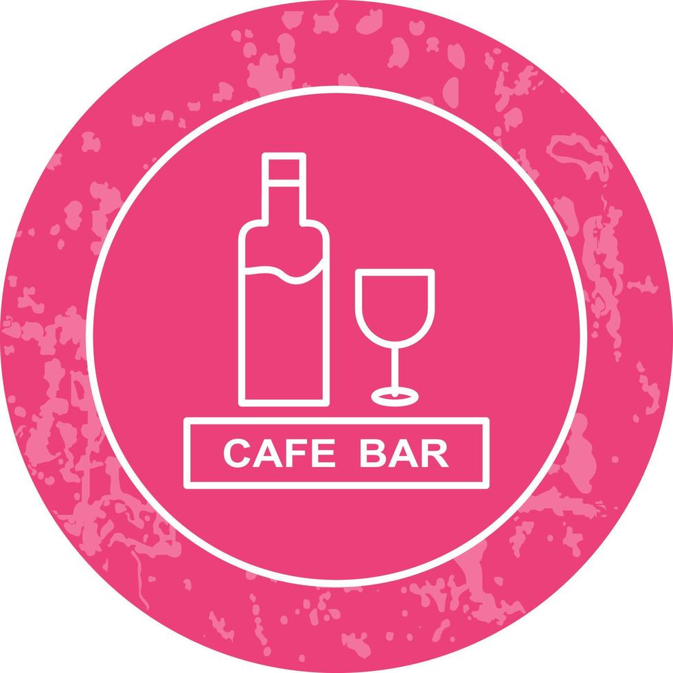 Unique Drinks Cafe Vector Icon