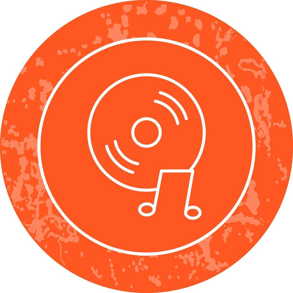 Music CD Vector Icon