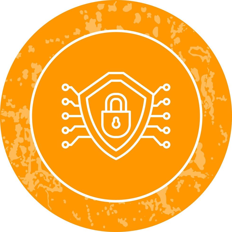 Cyber Security Vector Icon