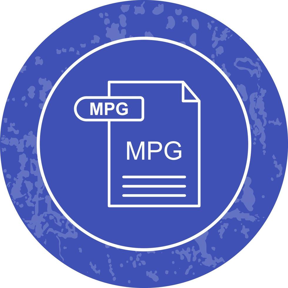 MPG Vector Icon