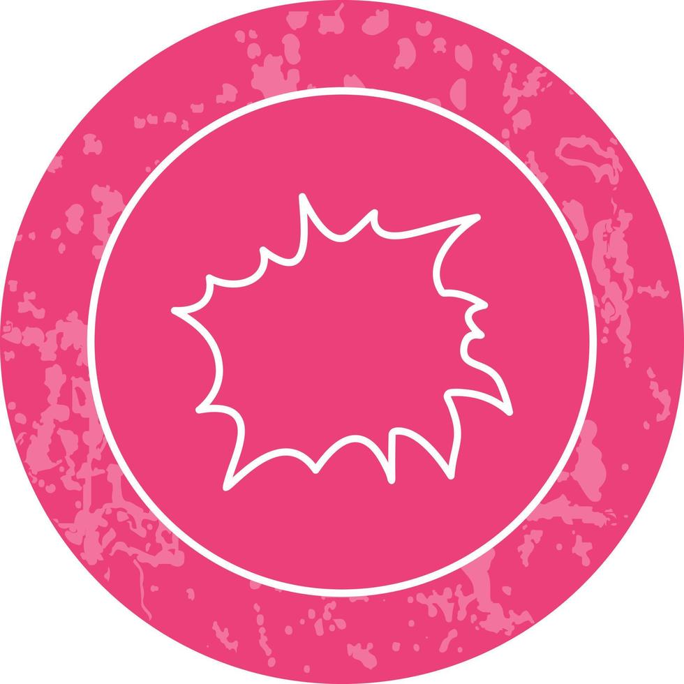 Unique Explosion Vector Icon