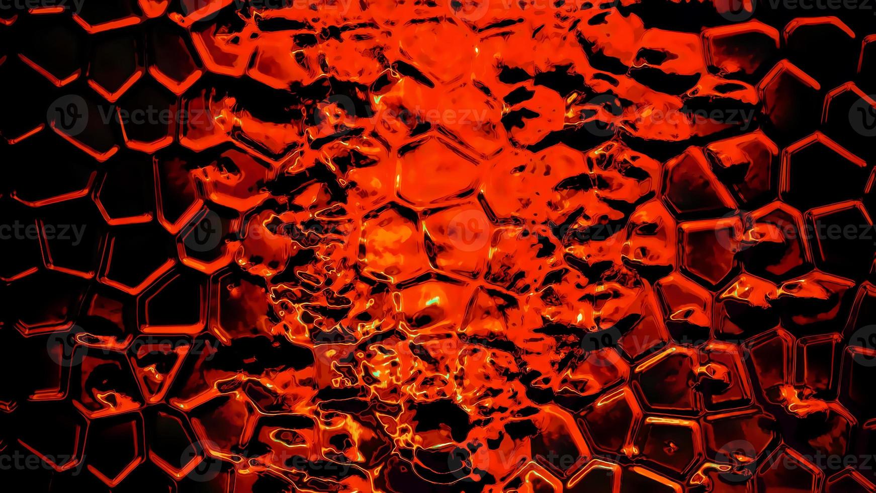 Digital Rendering Abstract Hot Fire Beautiful Background photo