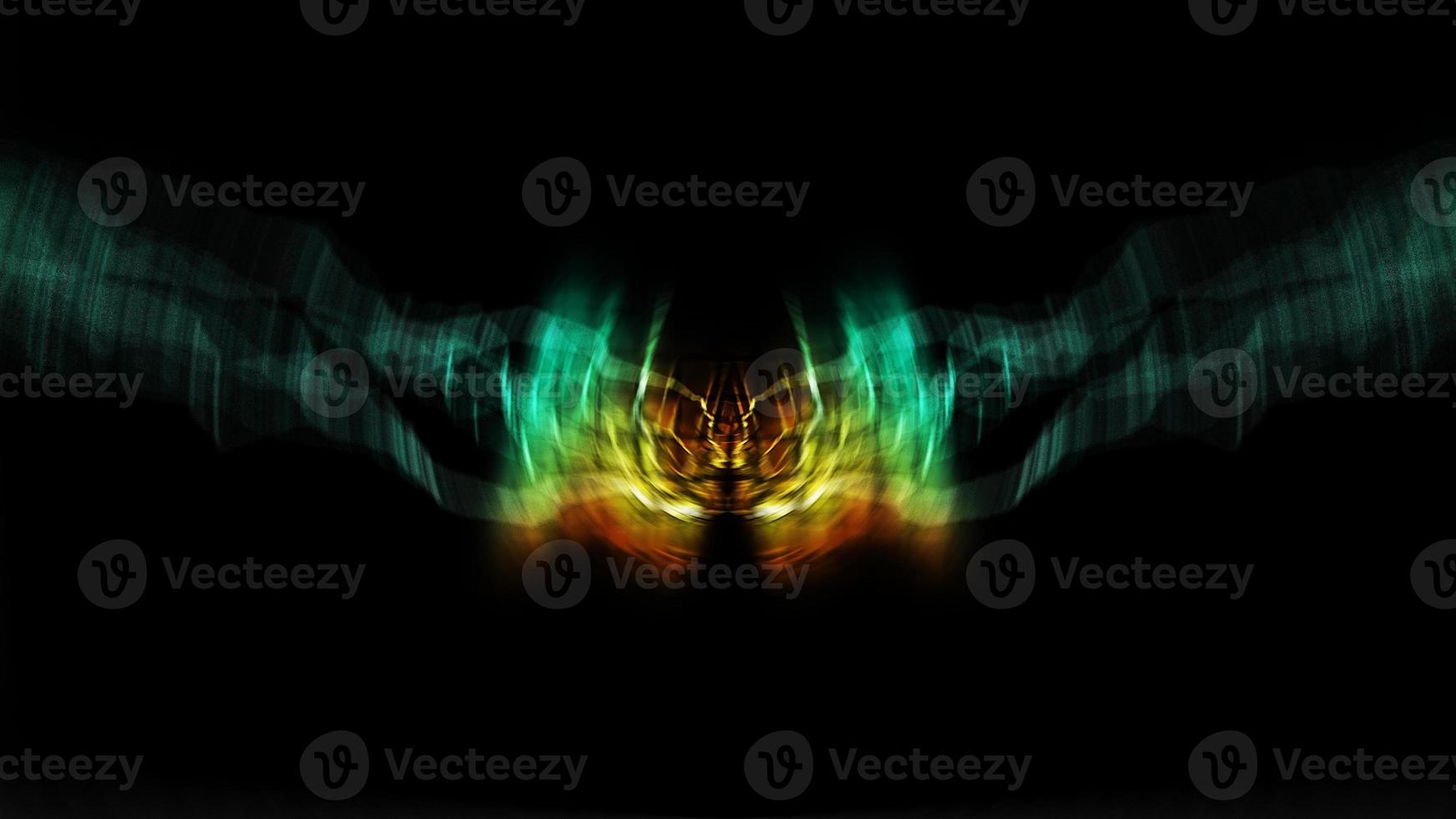 Digital Rendering Lighting Strike Electric Background photo
