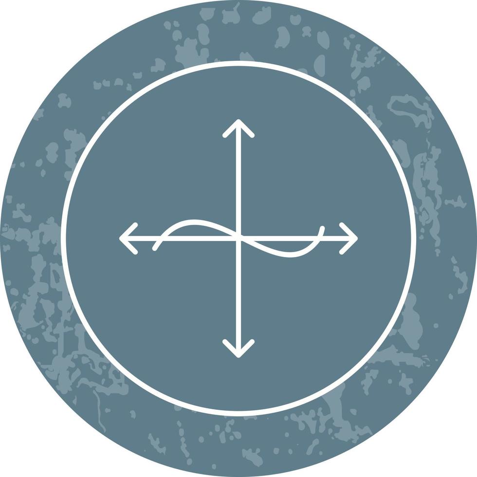 Unique Graph Vector Icon