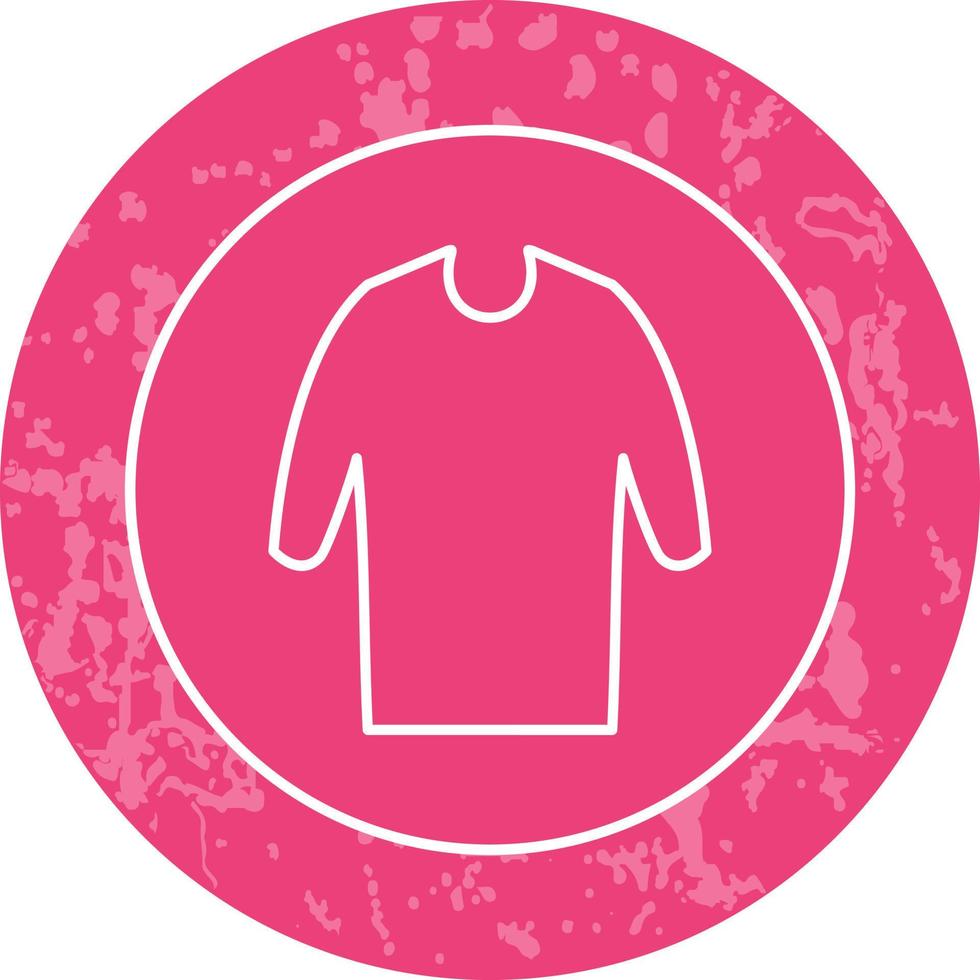 icono de vector de camisa casual