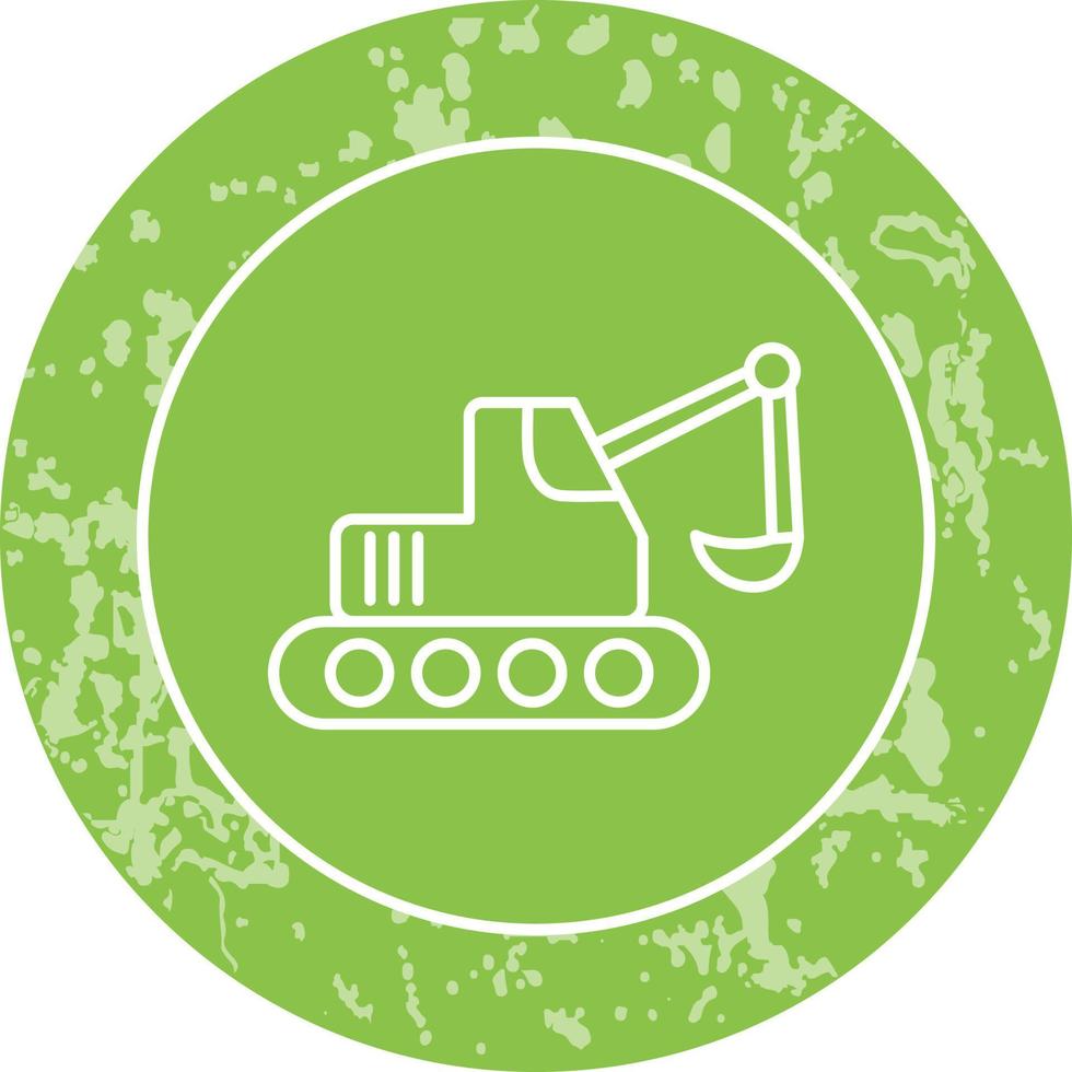 Escavator Vector Icon