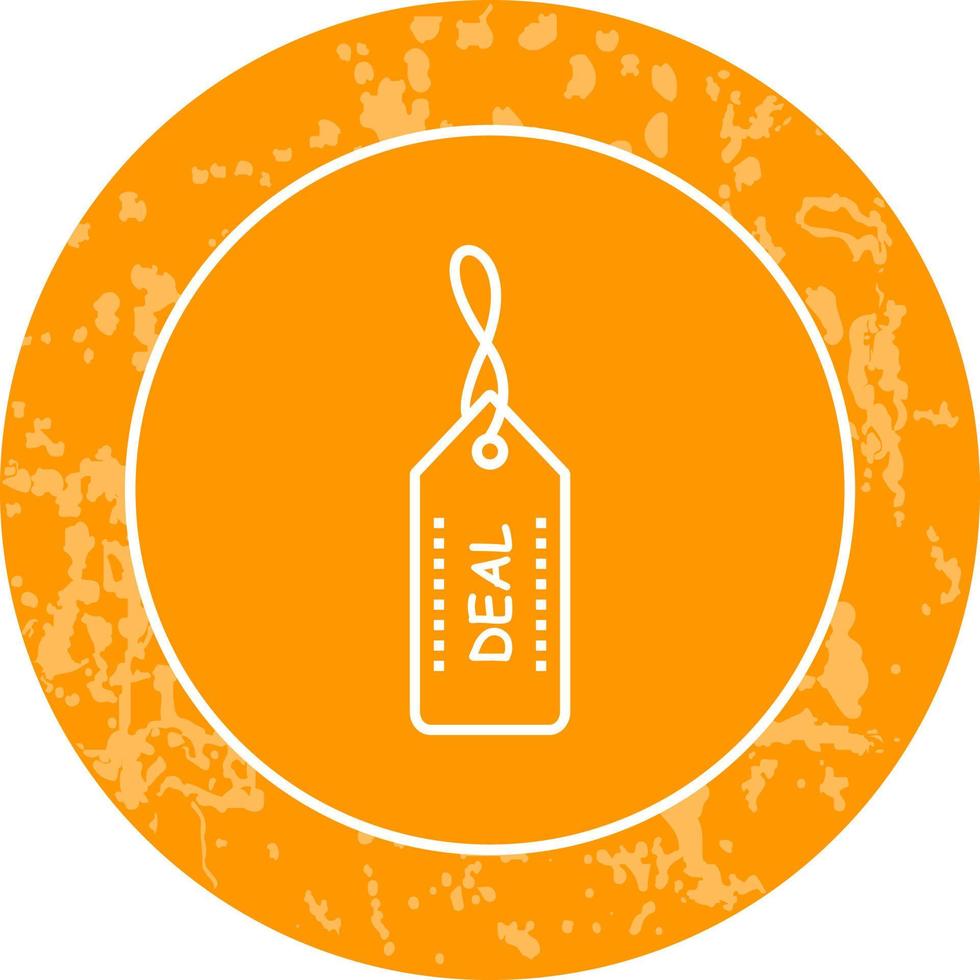 Unique Online Deals Vector Icon