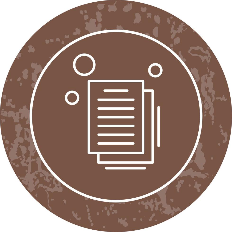 icono de vector de documento