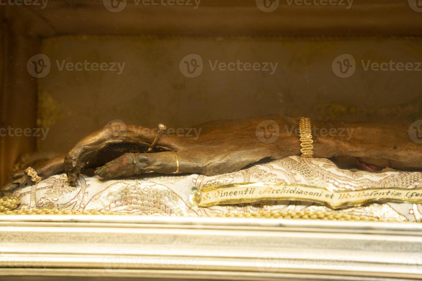 Saint vincent relic arm valencia photo