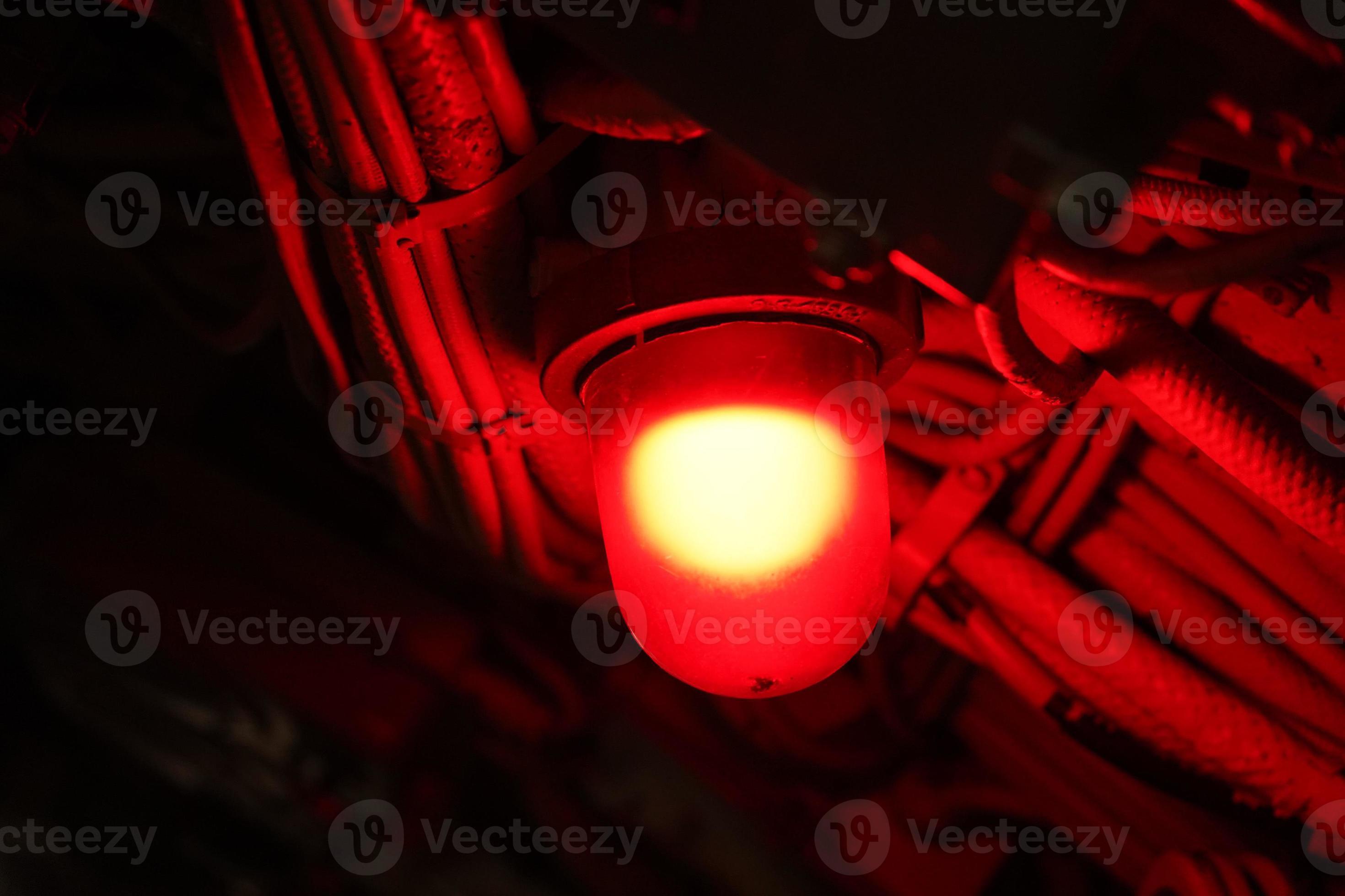 red alarm light lamp Inside military war submarine warship 19078655 Stock Photo at Vecteezy