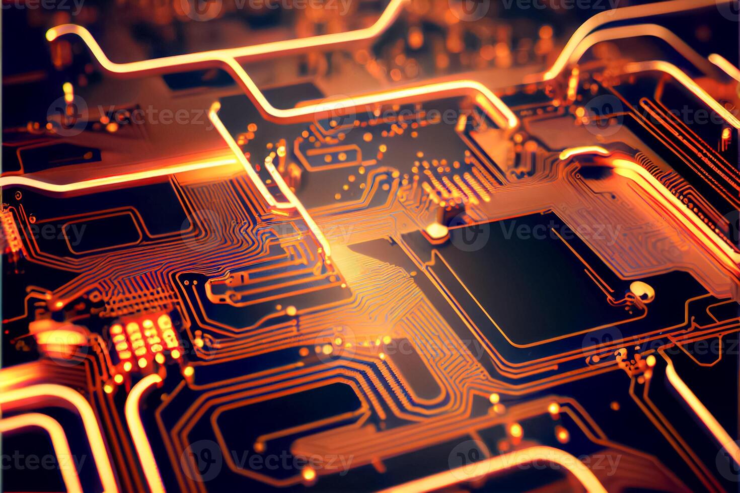 Abstract Electronic Circuit Board Background 19078730 Stock Photo at
