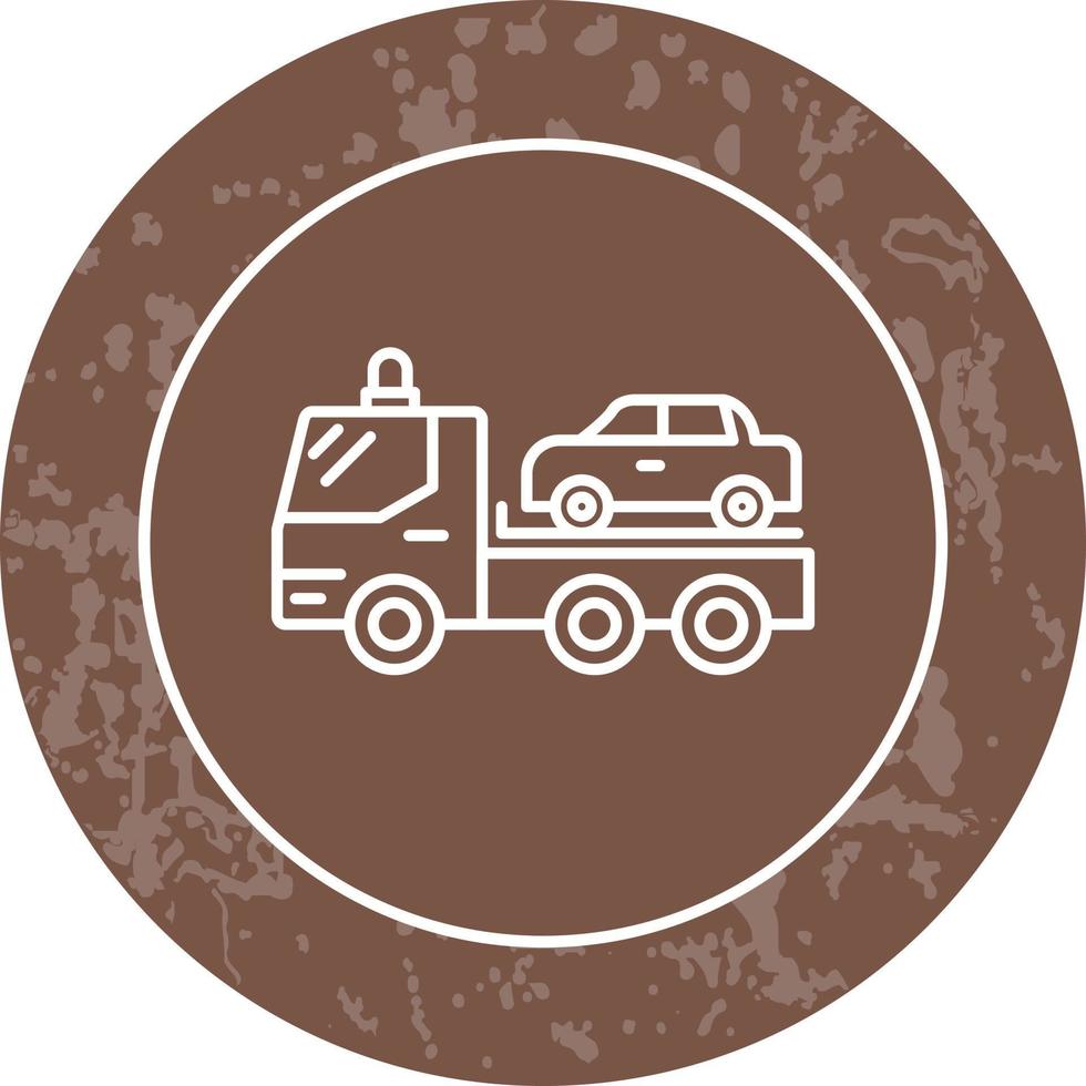 Tow Truck Vector Icon