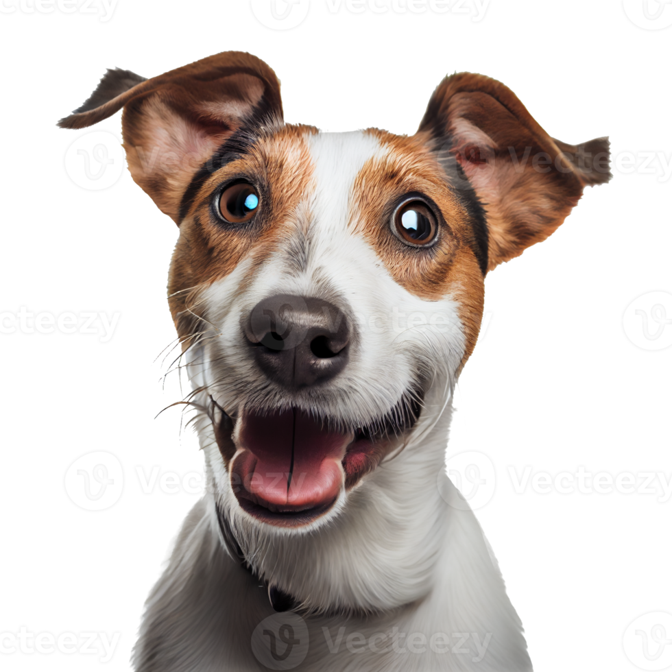 Cute and happy dog png