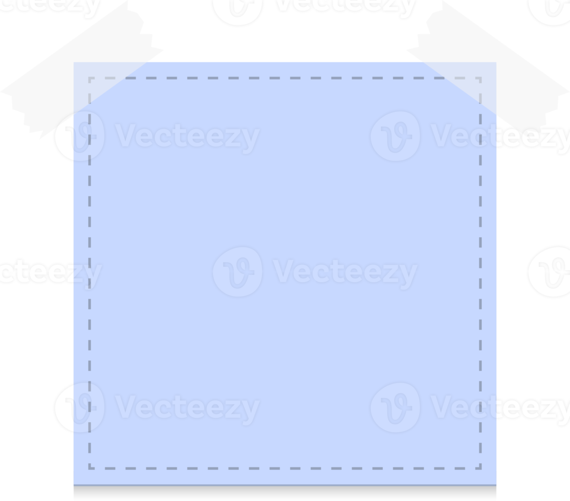 Haftnotiz aus Papier png