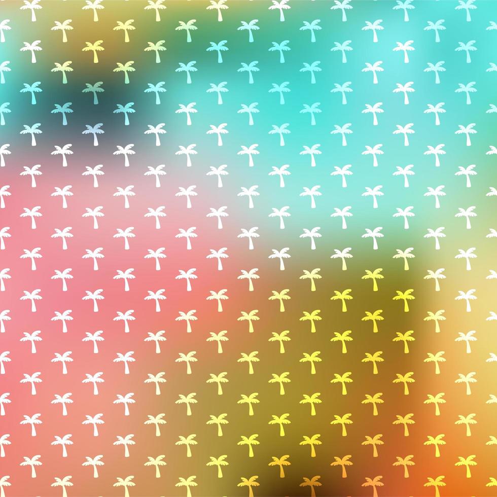 Summer pattern with gradient color background photo
