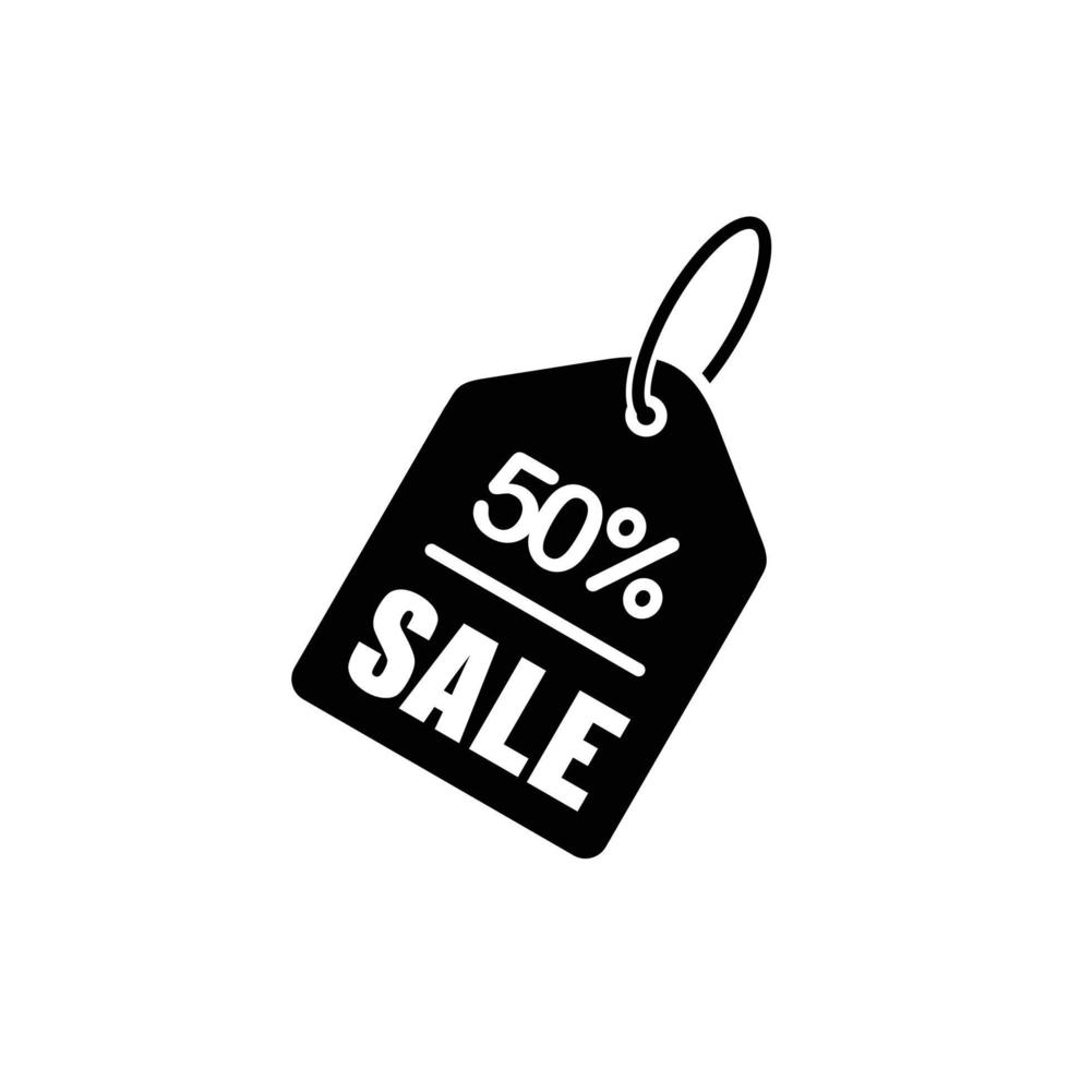 Discount simple flat icon vector illustration. Sale icon vector. Percentage icon vector