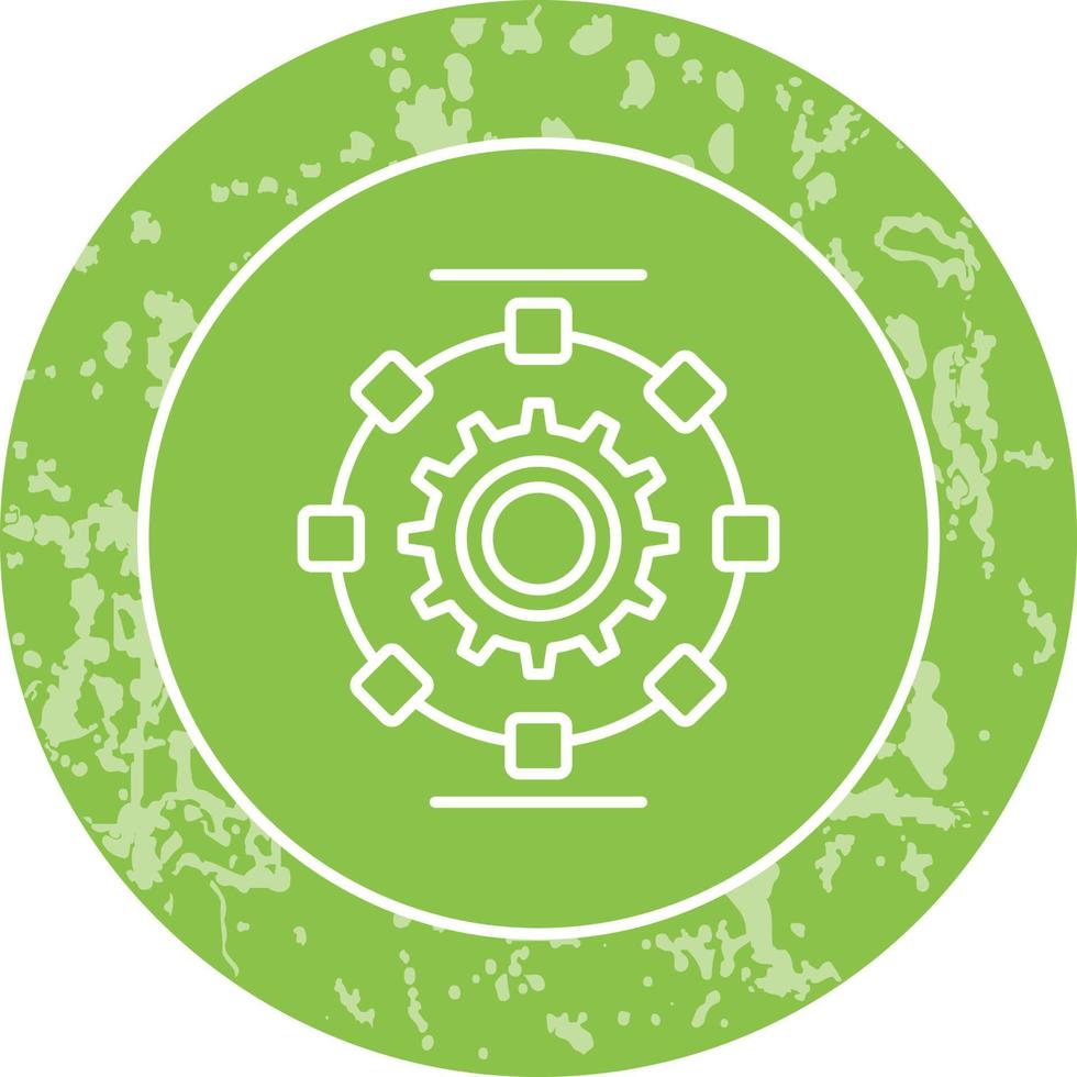 Automated Process Vector Icon