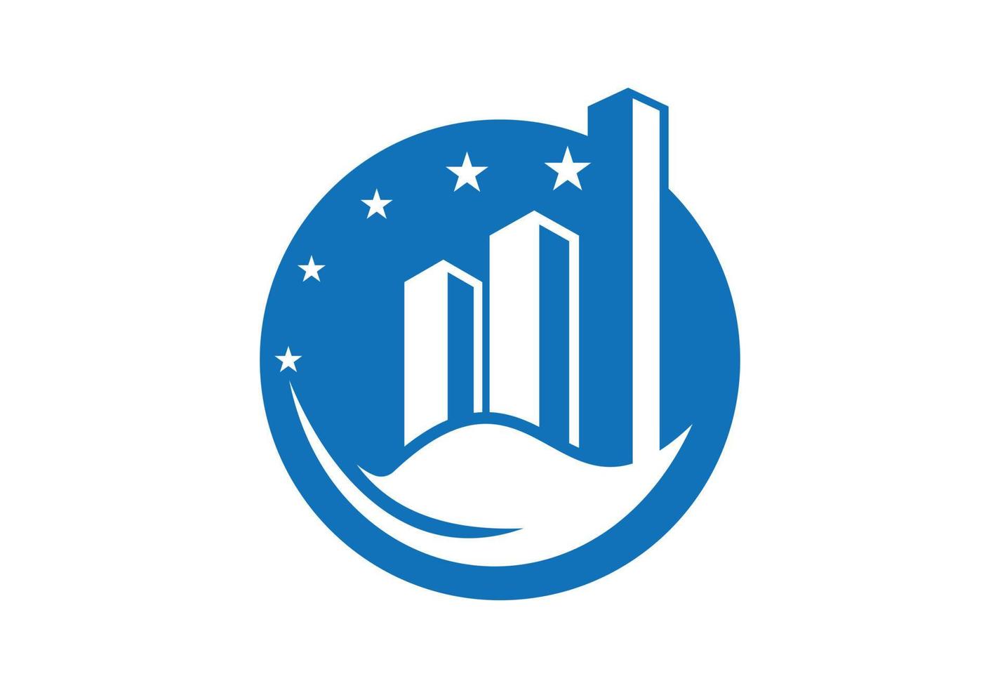 Clean service logo design, Vector design concept