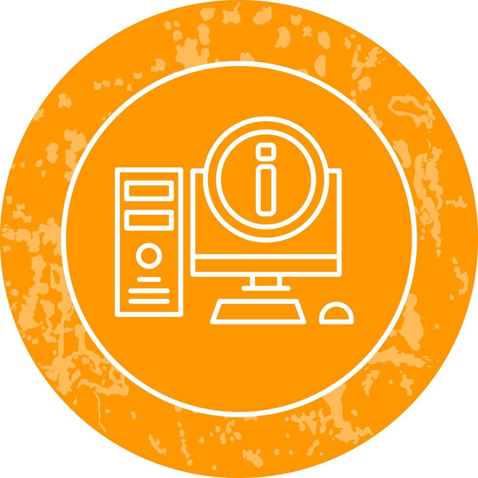 Computer Vector Icon