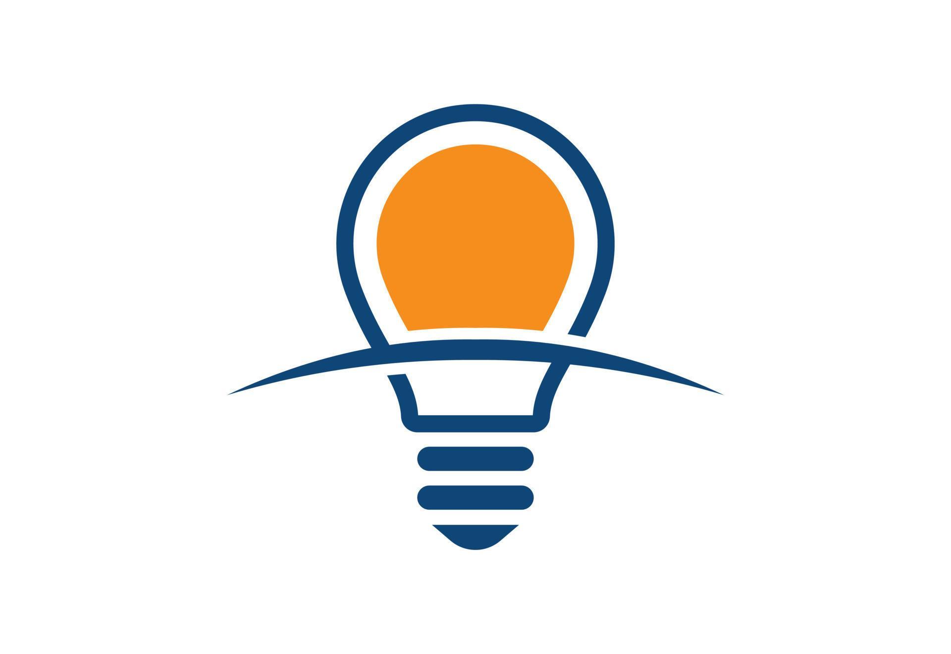 Light Bulb logo design, Vector design concept 19079758 Vector Art at ...