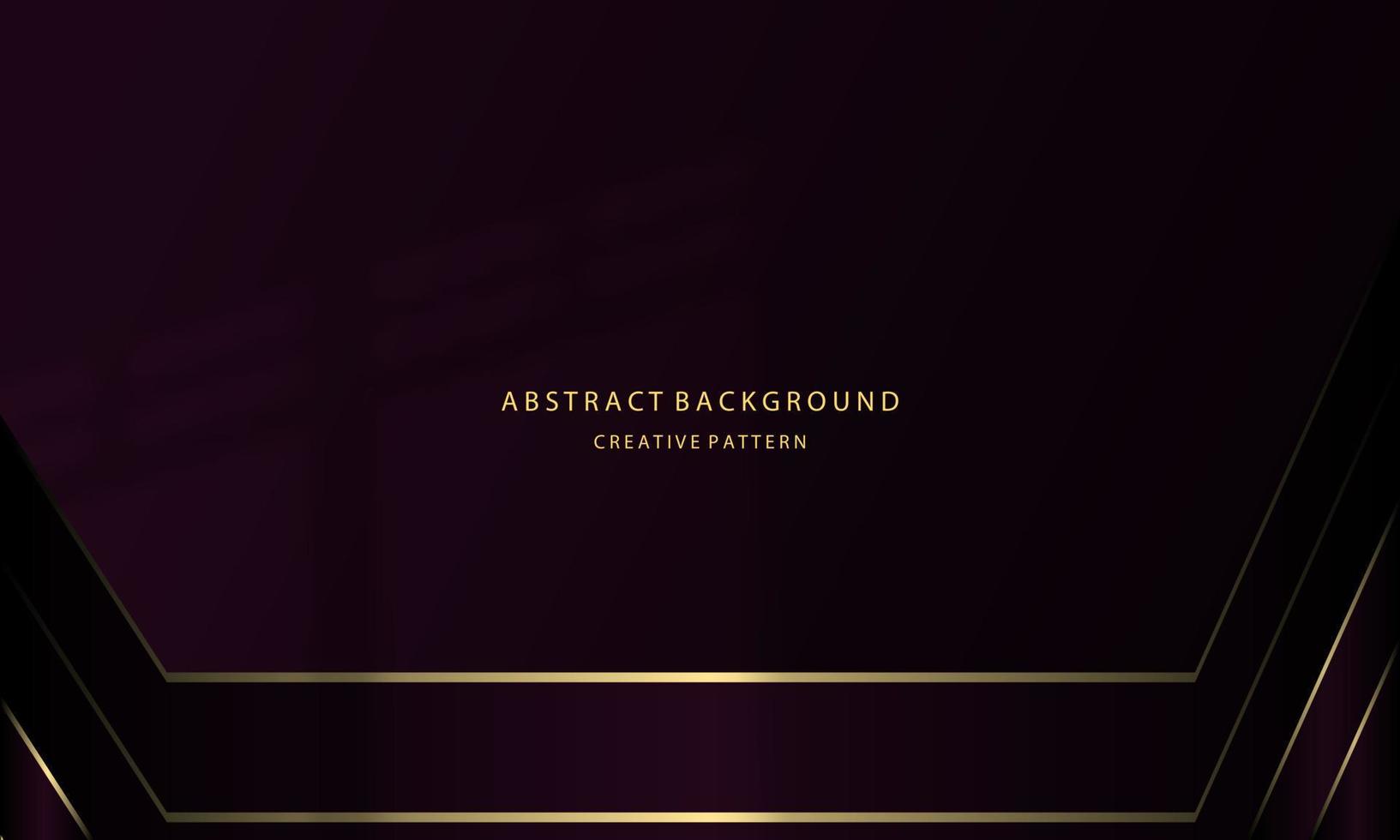 Abstract background Geometric liquid gradient of golden color and purple gradient with golden light on the back, for posters, banners, etc., EPS 10 vector design copy space area
