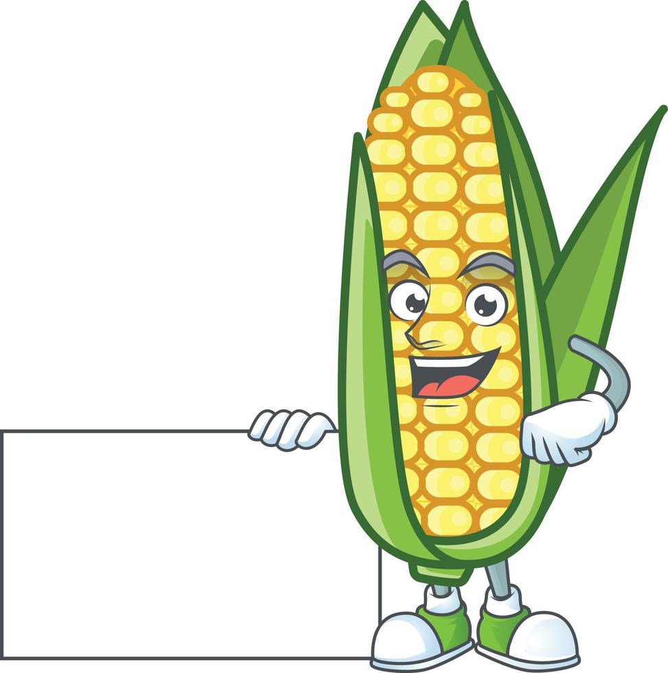 Cartoon Corn Sweet Vector