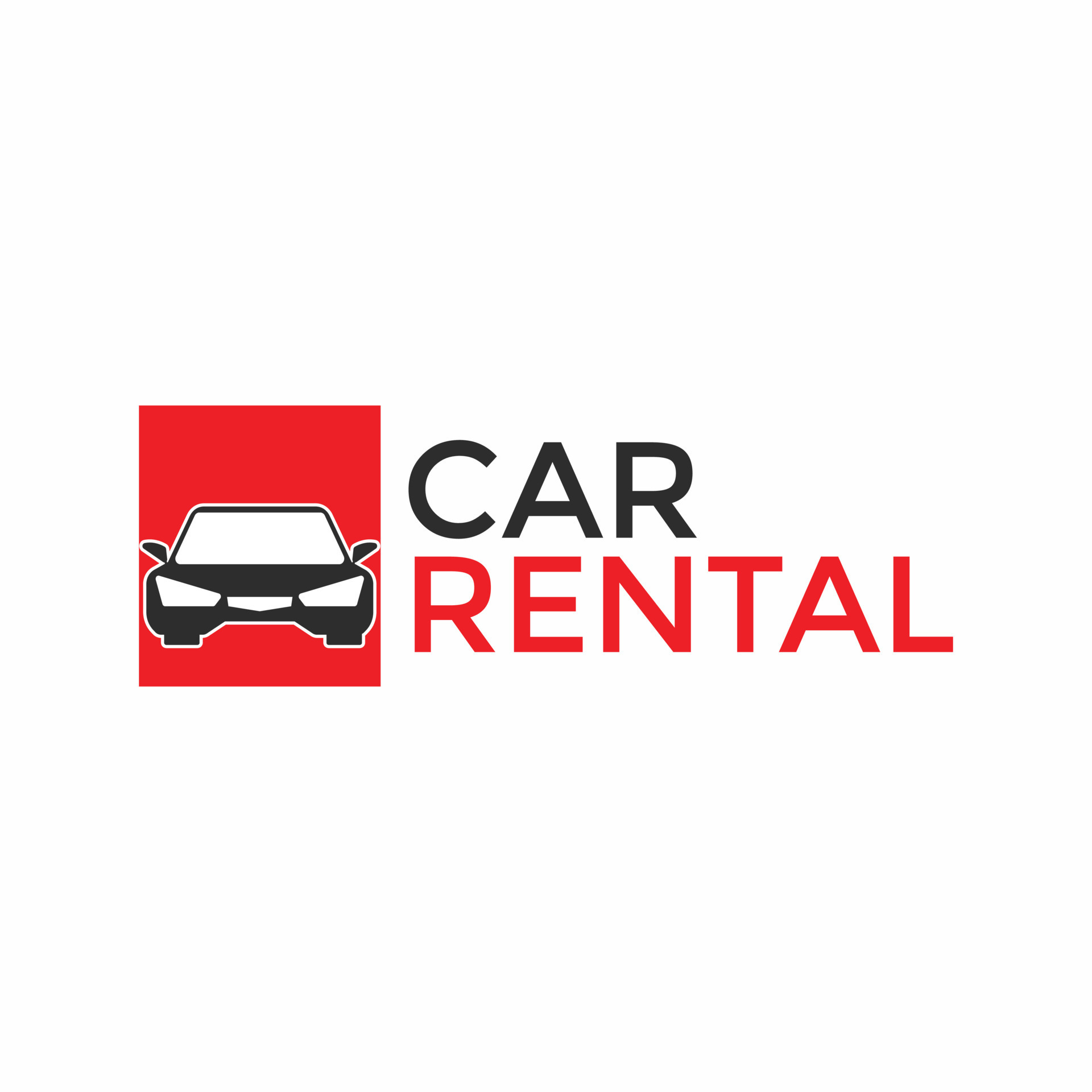 Car Rental Logo Template Design Vector, Emblem, Design Concept ...