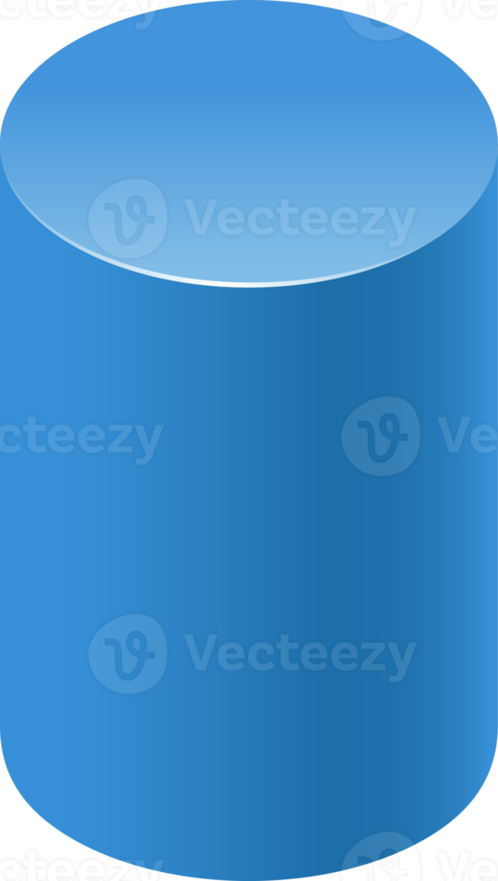 cylinder color container design png