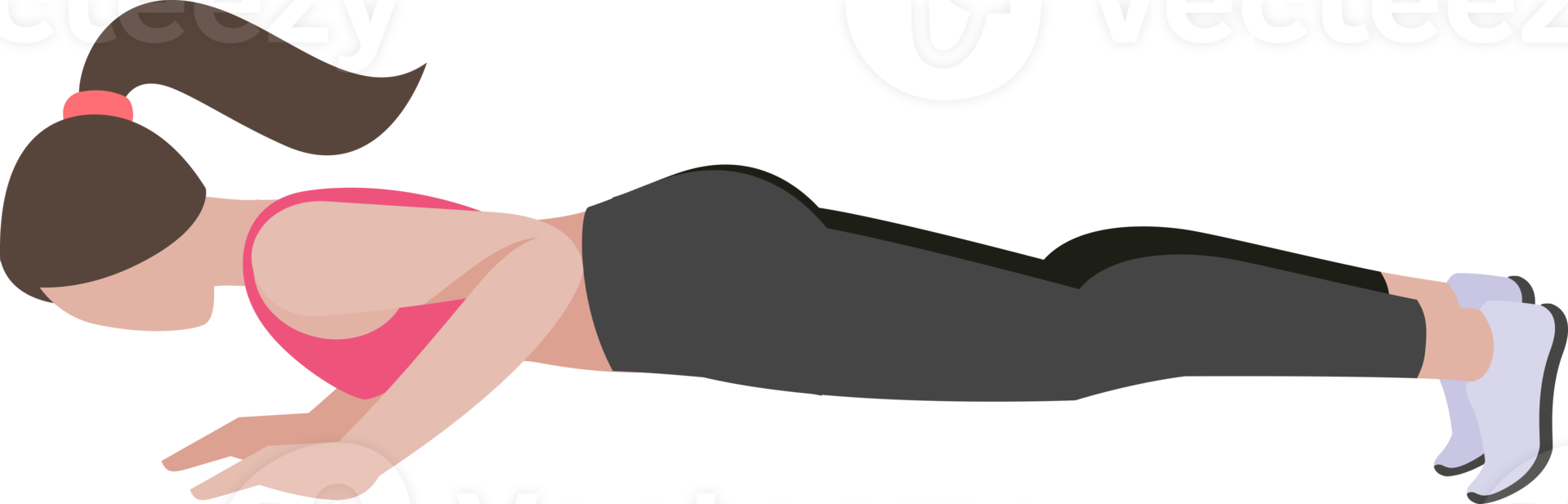 woman workout exercise png