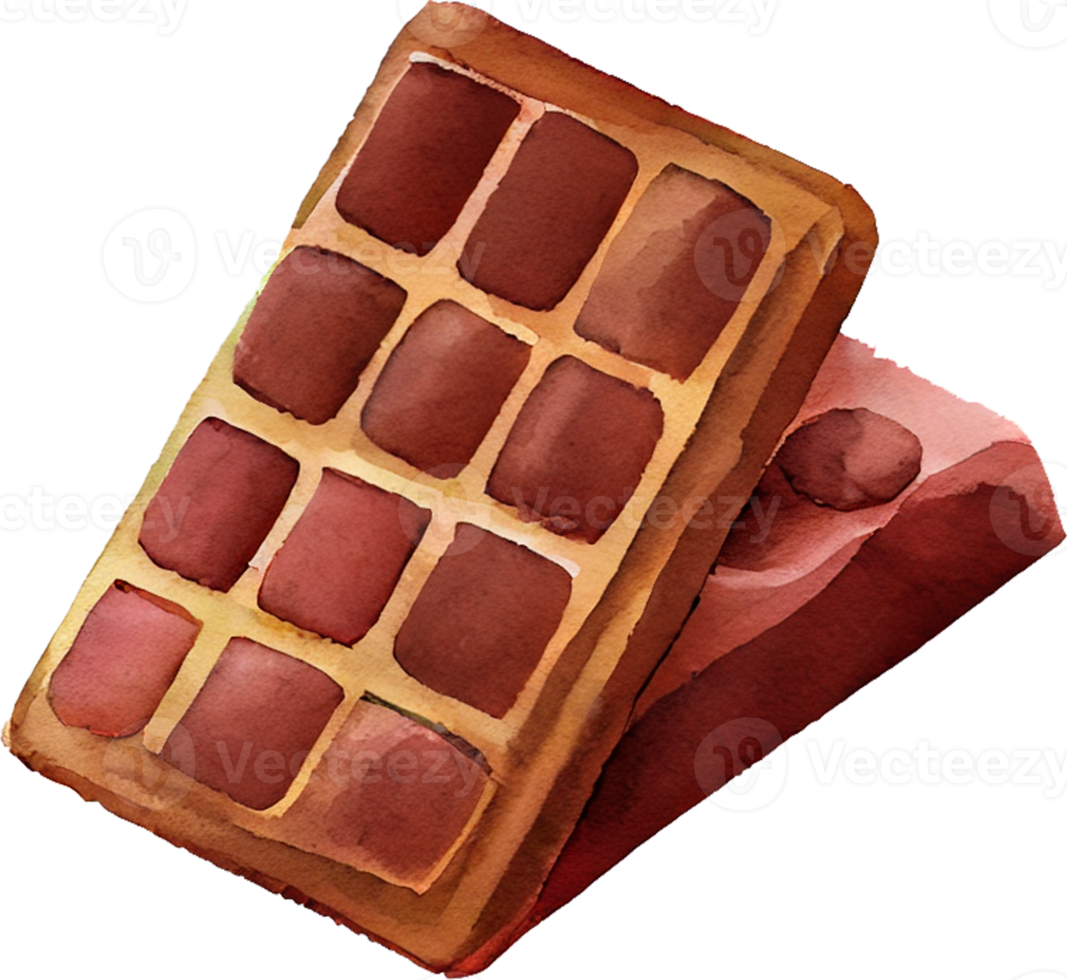 aquarela de chocolate dos namorados png