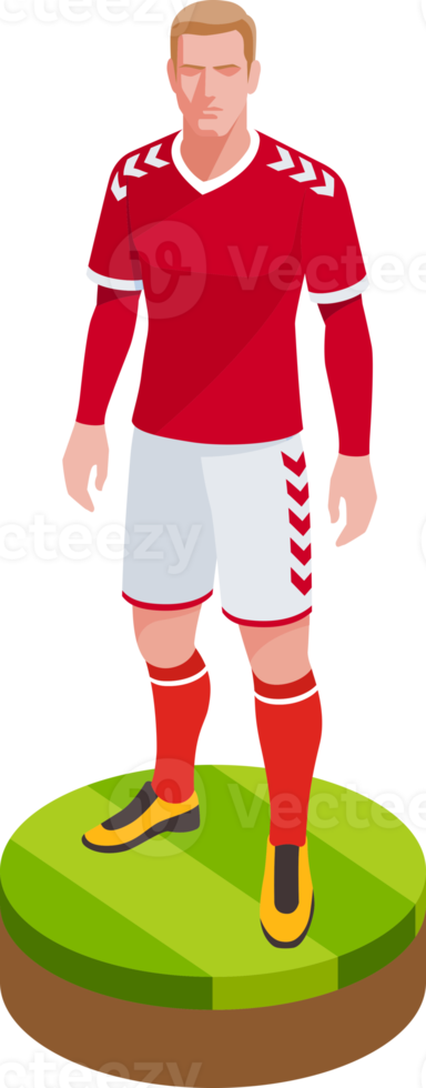 Soccer football player png