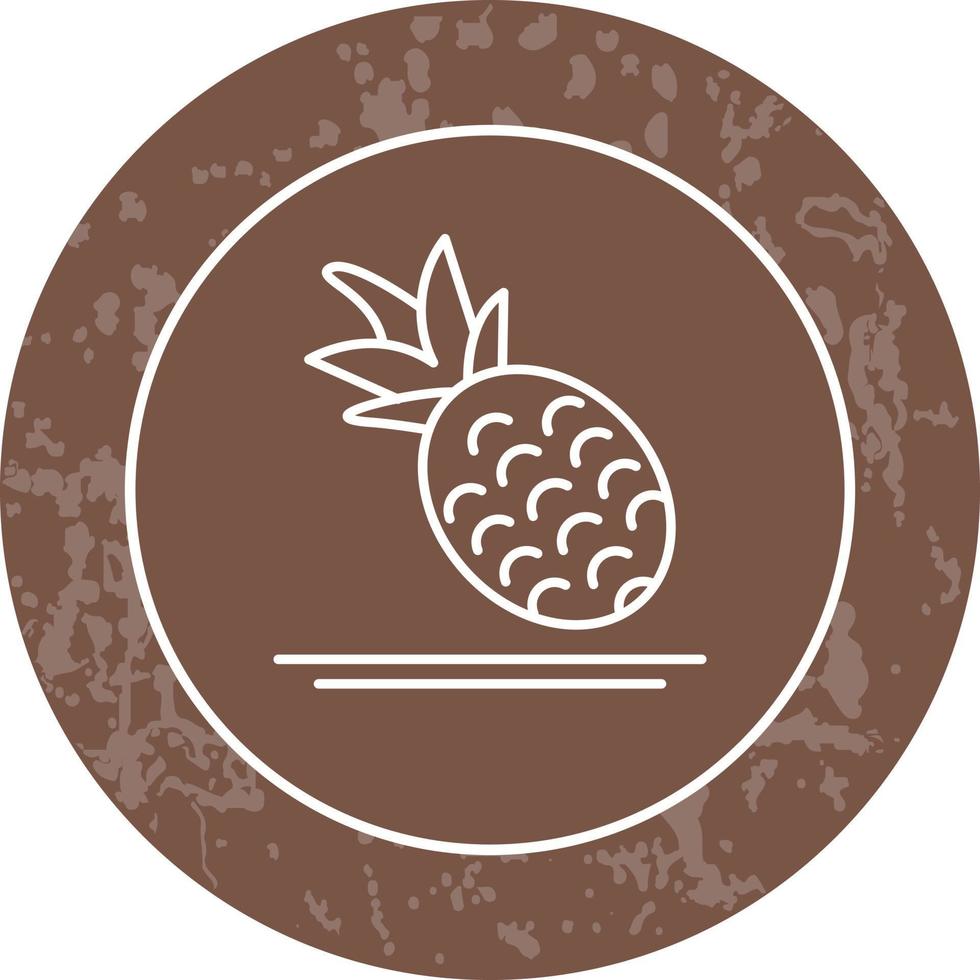 icono de vector de piña