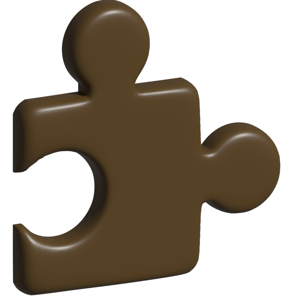 3d icoon van puzzel png