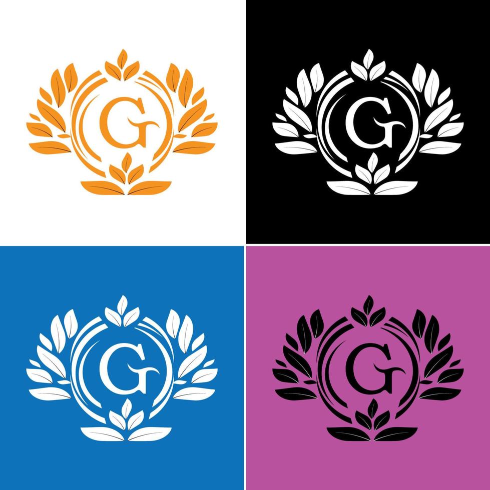 Luxury business Logo template design. vector