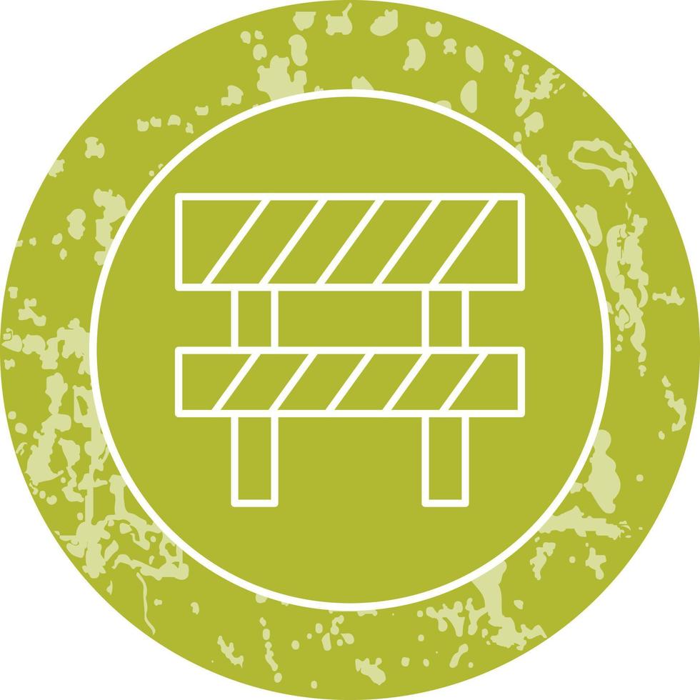 Barrier Vector Icon