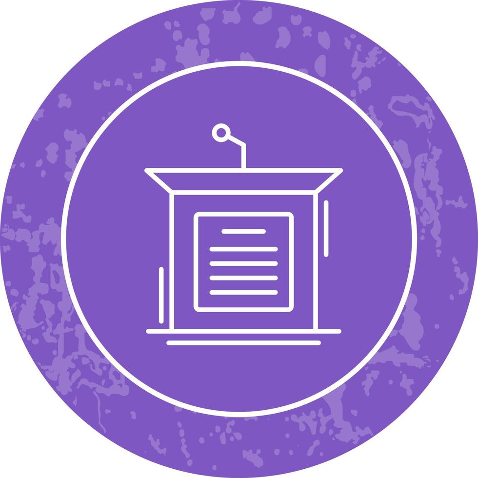 Podium Vector Icon