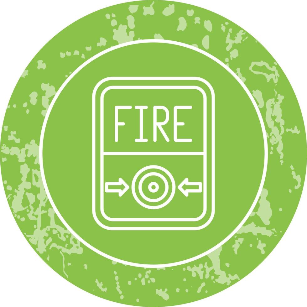 Fire Button Vector Icon