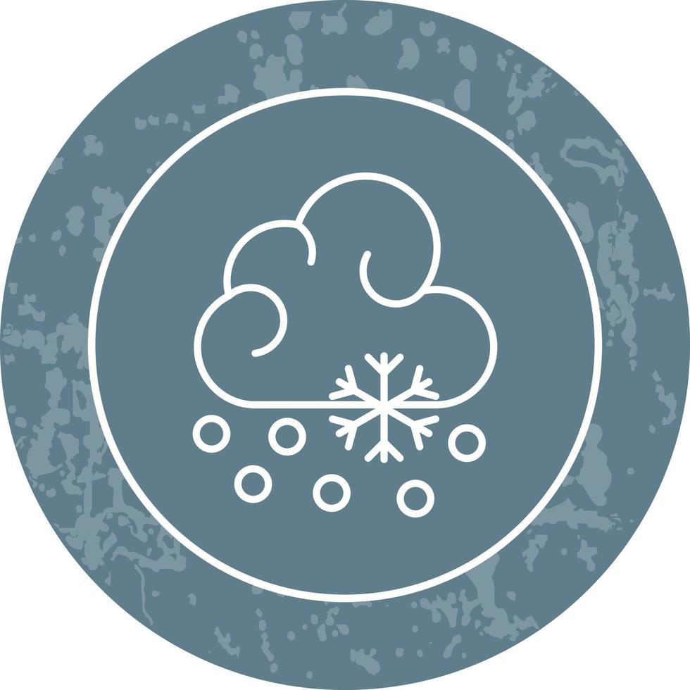 Snow Fall Vector Icon