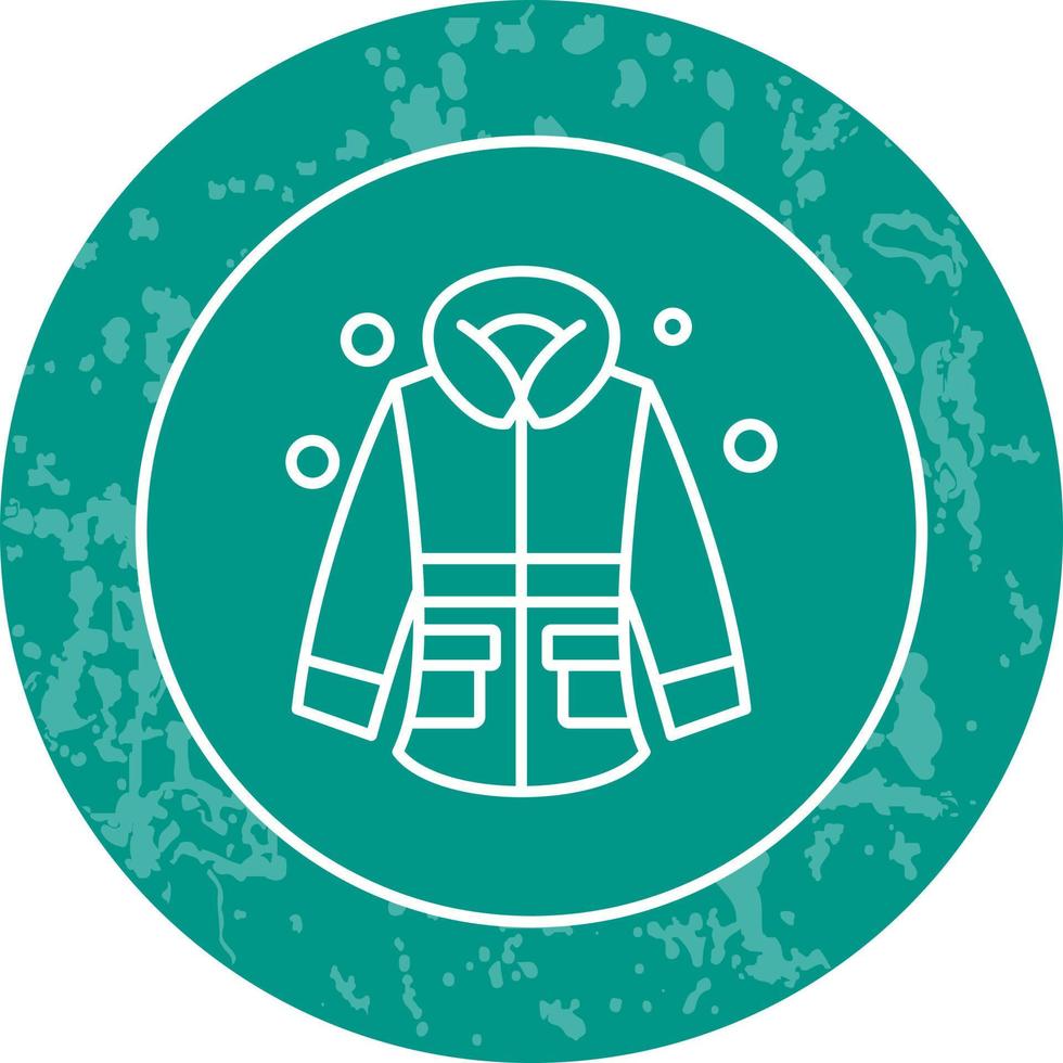 Winter Jacket Vector Icon